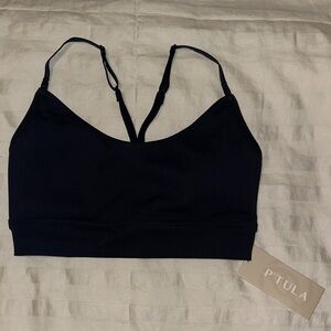 P'tula Sweeney Strappy Sports Bra in Night Sky